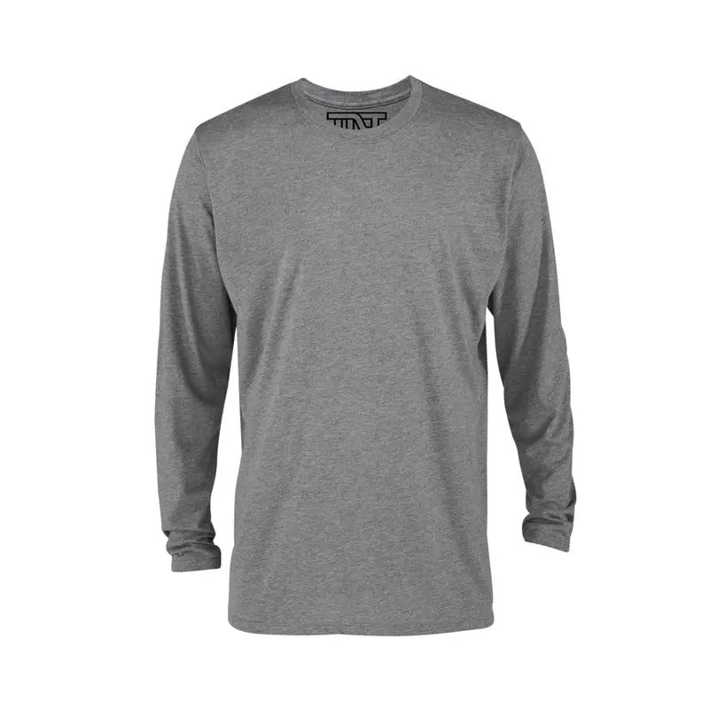 Graphite Heather Long Sleeve T-Shirt - Gray