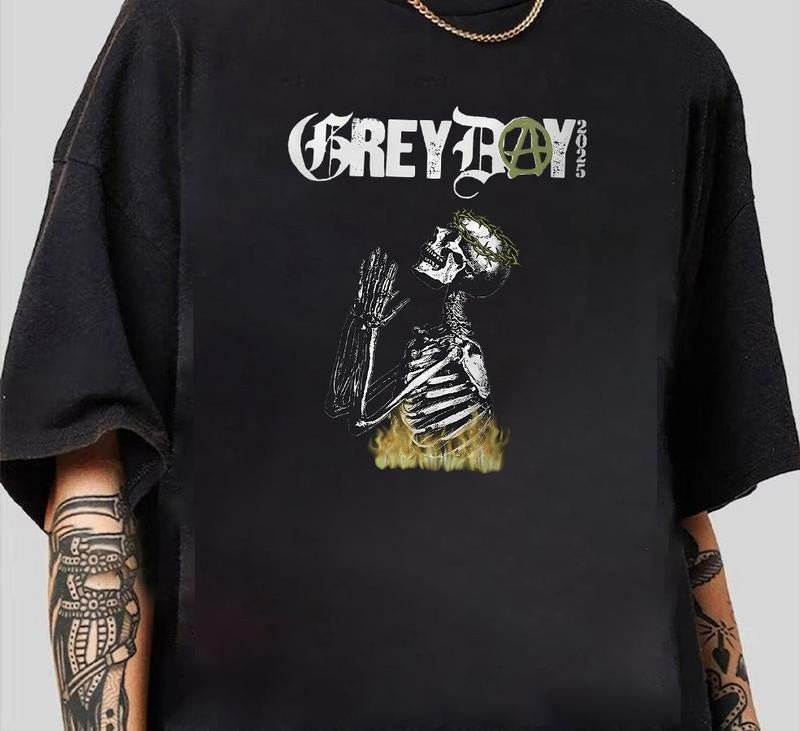Grey Day Tour 2025  $uuicideboys Album T-Shirt Unique T-Shirt Gift for Her