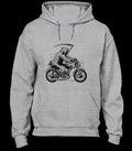 Grim Reaper Motorbike Hoody Hoodie Motorcycle Death Skull Biker Design Top Funny Top Gift Present Idea Dad Husband Cool Joke Hoodie, T-shirt and sweater