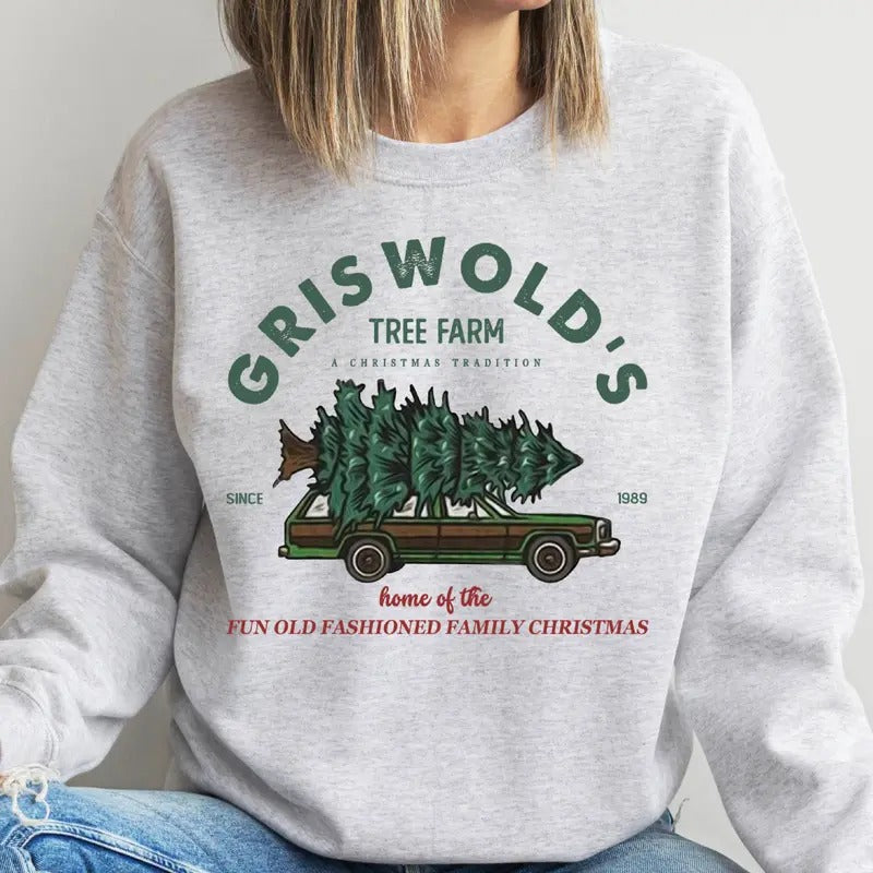 Griswold Christmas Sweatshirt, Christmas Sweatshirt