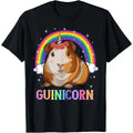 Guinea Pig Shirts For Girls Guinea Pig Unicorn T-Shirt  Made in USA