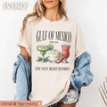 Gulf of Mexico Shirt , Beach Coast Cocktail Drinks Graphic Tee Resist Stay Salty Pro Golfo de Mexico Patriotic Tee Trump
