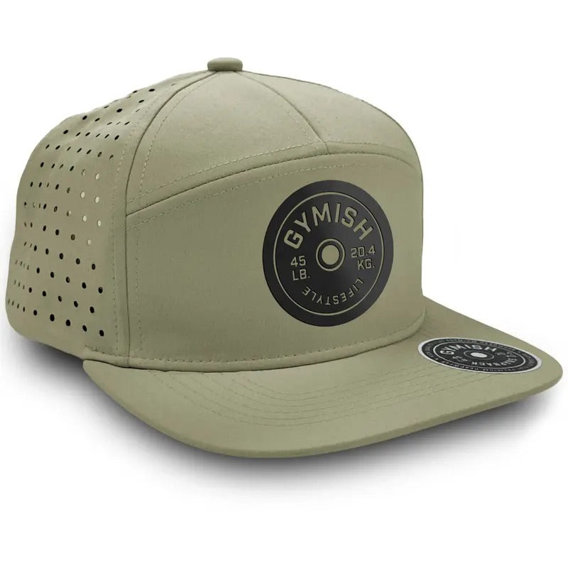 Gymish Weightplate Workout Gym Hats for Men