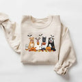 Halloween Dog Sweatshirt, Pitbull Ghost Dogs sweatshirt, Halloween Sweatshirt, Halloween Sweater, Ghost Dog Shirt, Pitbull Halloween  T-shirt, sweater and Hoodie