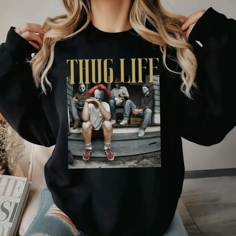 Halloween T-Shirt, Halloween Sweatshirt, Halloween Hoodie, Halloween Gift Lady Comfort