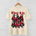 Halloween THUGLIFE Shirt, Halloween Horror Characters Shirt, Halloween Graphic Tee Shirt