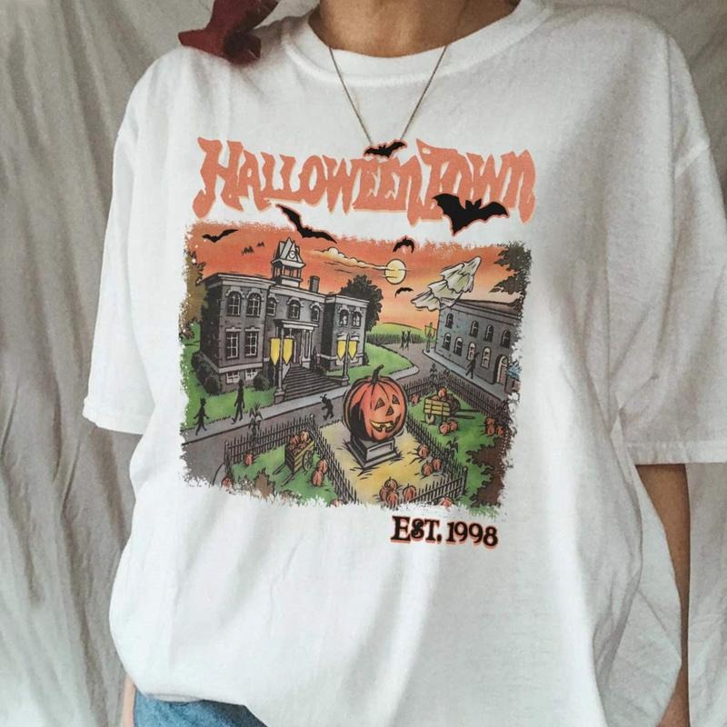 Halloweentown And Chill T Shirt Halloween Gifts Pumpkin Tshirt Halloween Town Shirt School Halloween TShirt Halloween Tee