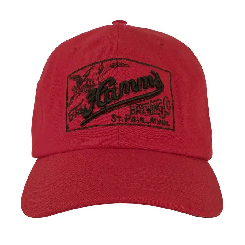 Hamm's Beer Hat - Cranberry Red