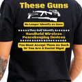Handheld Wireless Peacekeeping Device T-Shirt Menswear gun control