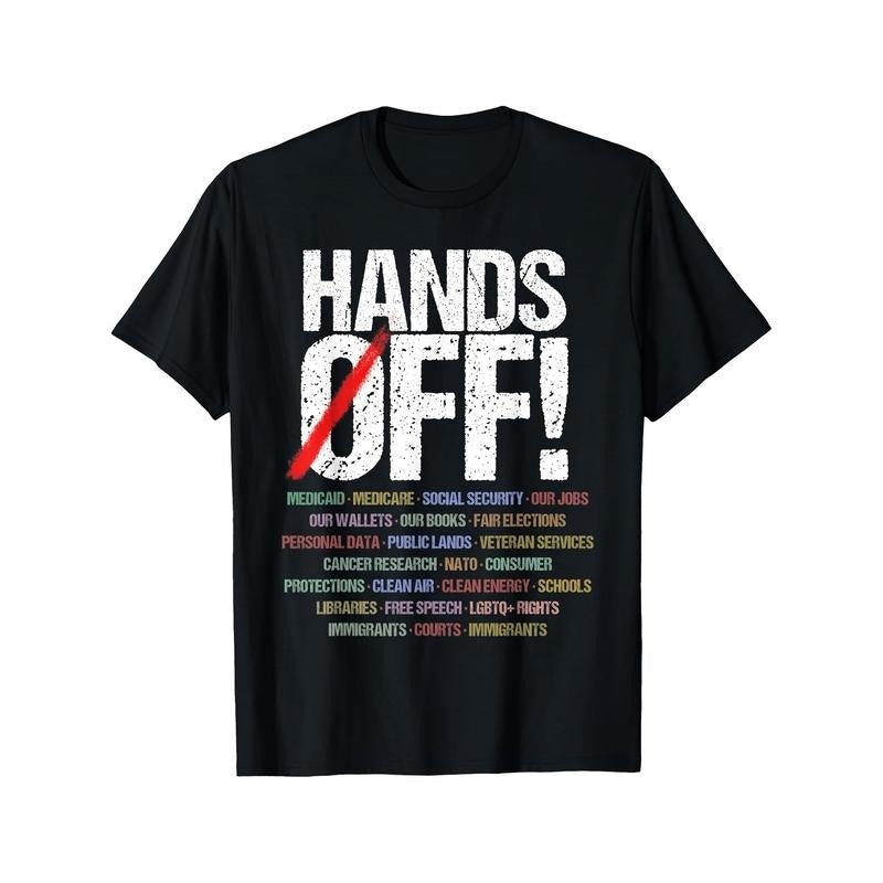 Hands Off Protest T-Shirt Hoodie