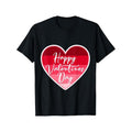 Happy Valentines Day Men'S T-Shirts, Funny Valentine'S Day Novelty Graphic Printed Tee, Short Sleeve Valentine'S Day Couple T-Shirt for Men Boyfriend Husband 100% Cotton made in usastyle{n002}2