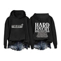 Hard Fought Hallelujahs Hoodie Casual Street Style Fleece Pullover Hooded Sweatshirt Tops Trendy for Women for Men, Perfect Gift