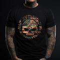 Harley Skull American Flag USA T-Shirt Harley Shirt Harley Skull Unisex T Shirt Made in USA