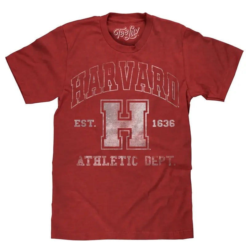 Harvard Athletic Department T-Shirt - Crimson