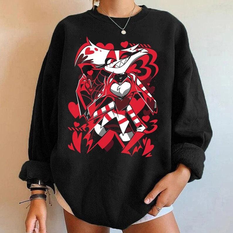 Hazbin Hotel Angel Dust  Hazbin Hotel Characters Sweatshirt