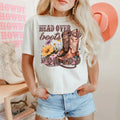 Head Over Boots DTF Transfers - THIS IS NOT A SHIRT