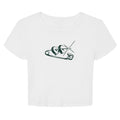 Heart Pin Y2K Cropped Graphic Summer T-Shirt