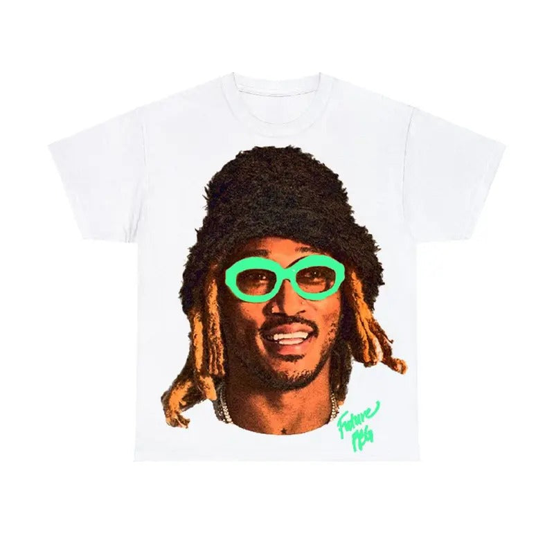 Hendrix Future Glasses Green T-shirt