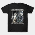 Hide Your Wife The Alpha Is Here Shirt, Alpha Wolf Meme T-Shirt, Unisex Cotton Gracphic Shirt, Gift for Women and Men