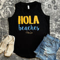 Hola Beaches Color Premium Relaxed Fit Tank