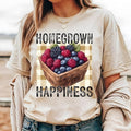 Homegrown Happiness Berries DTF Transfers - THIS IS NOT A SHIRT