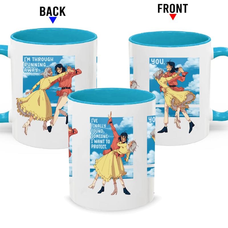 Howl's Moving Castle Mug, Howl's And Sophie