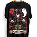 Hu Tao T-Shirt S-4XL Genshin Impact gorou,Anime,Manga,Graphic Tee Tshirt S-4XL