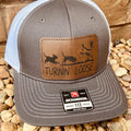 Hunting, Fishing, Leather Patch Hat, Richardson 112, SnapBack,