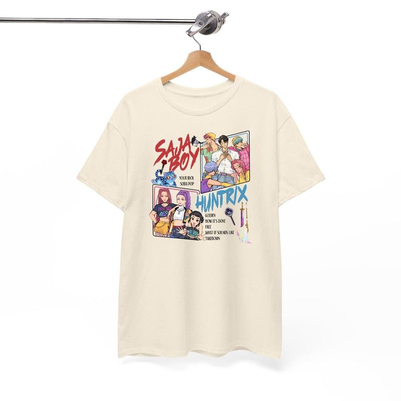 Huntrix Saja Boys Kpop Demon Hunters Shirt, Huntrix Girls,Saja Boy, Mira Rumi Joey, Demon Hunter Merch, Gift For Kpop Fan