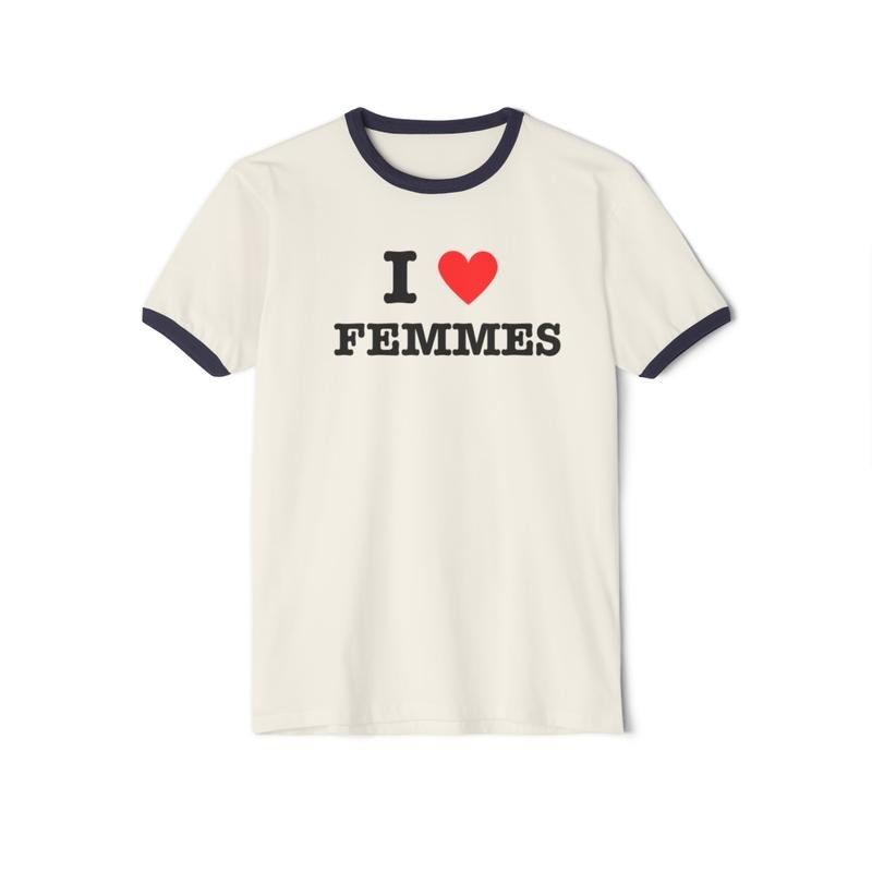 I <3 Femmes Ringer Tee