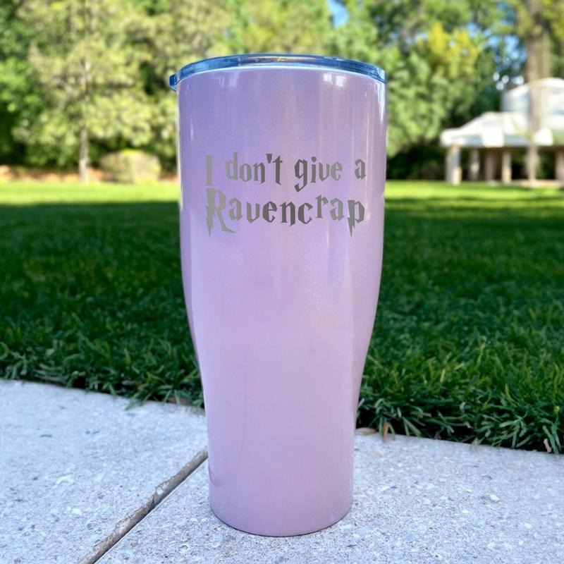 I Don't Give A Raven Tumbler