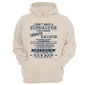 I Don't Have A Stepdaughter I Have A Freaking Awesome Daughter Sweatshirt, Gift For Stepdad, Bonus Dad Tee, Stepfather Hoodie, Unisex Crewneck Pullover Tee, Casual Clothing