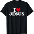I Heart Jesus T-Shirt made in usa