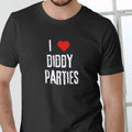 I LOVE DIDDY PARTIES T Shirt, Unisex, Cotton