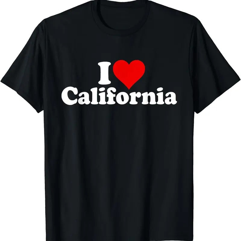 I LOVE HEART CALIFORNIA CALI T-Shirt