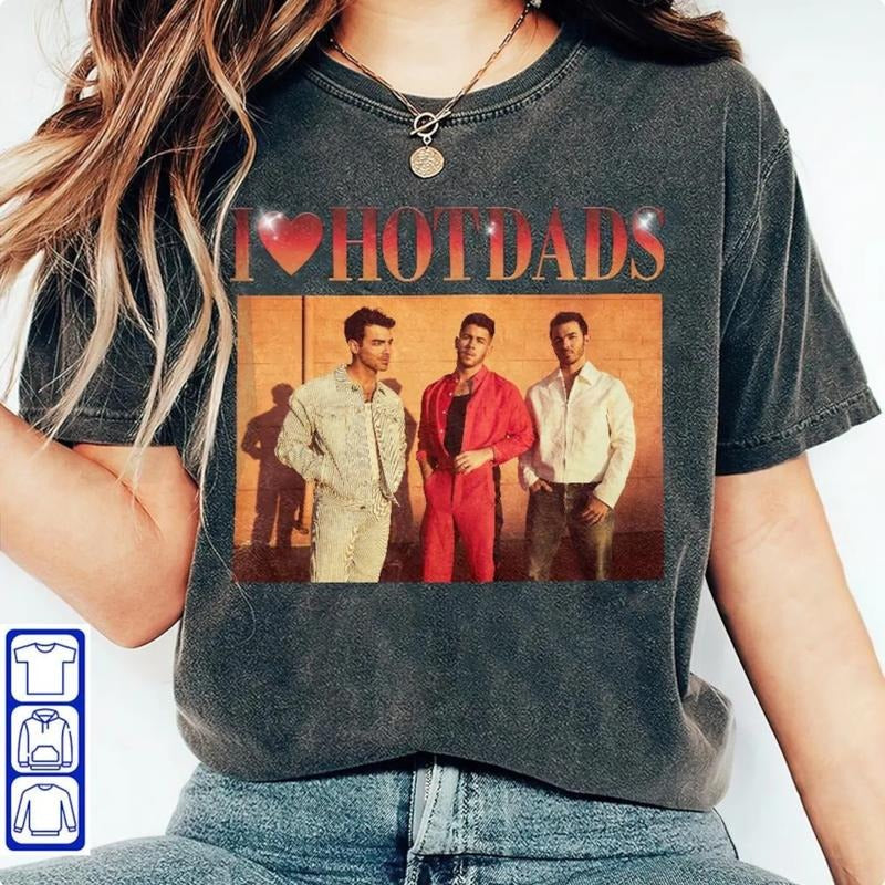 I Love Hot Dads Shirt, Daddy Shirt