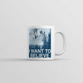 I Want To Believe Pegasus Mug Funny Graphic Coffee Cup-11oz Funny Coffee Mugs Ceramic Printed Drinkware Cup