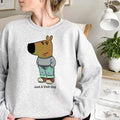 I'm Just A Chill Guy Sweatshirt, TikTok Meme Shirt, Viral Dog Cartoon Shirt