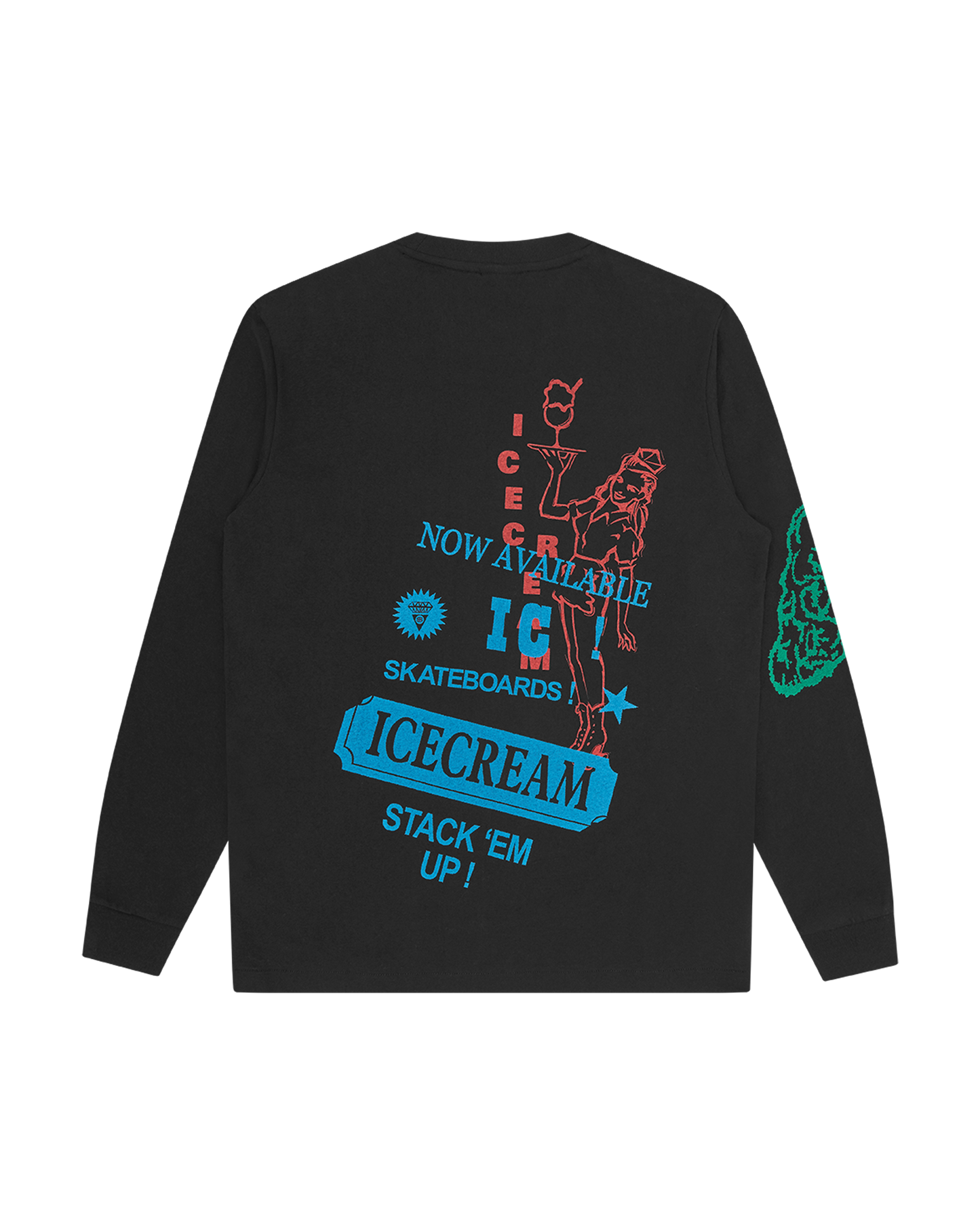 Multi Graphic LS T-Shirt Style001