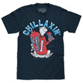ICEE Chillaxin' Faded Logo T-Shirt - Navy