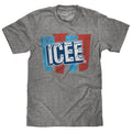 ICEE Faded Logo T-Shirt - Gray