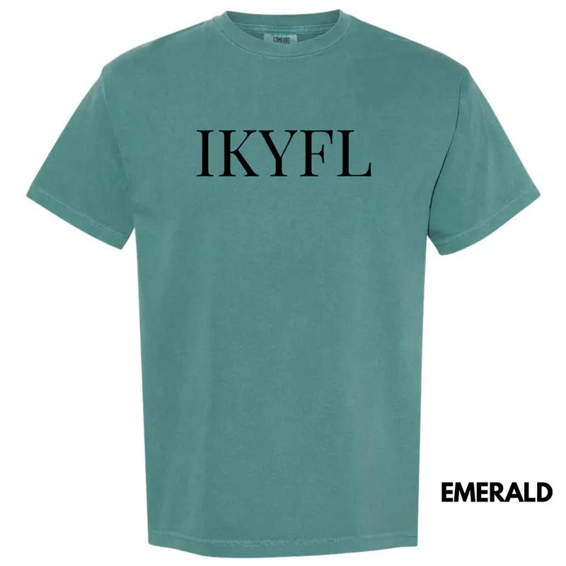 IKYFL Bold Letter Comfort Colors T-Shirt 'NLB'