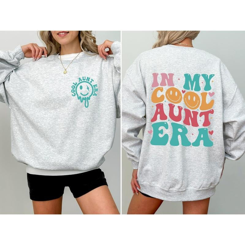 In My Cool Aunt Era, Auntie, Mother's Day Sweatshirt
