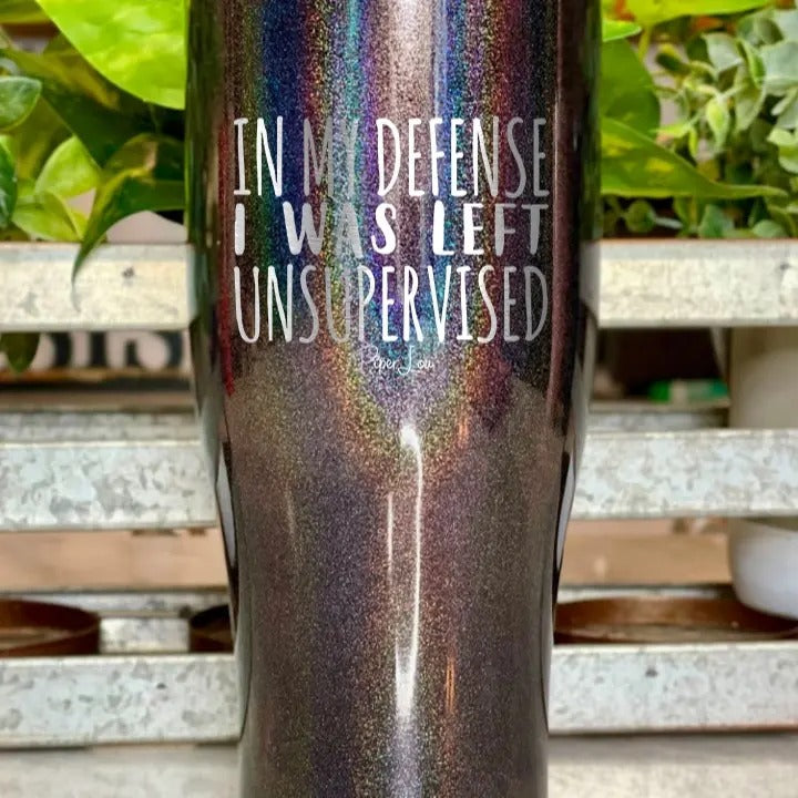 In My Defense I Was Left Unsupervised Tumbler