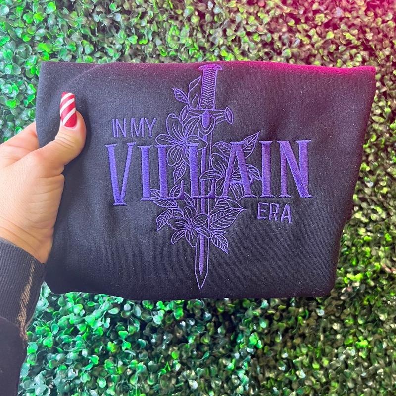 In my villain era crew  sweater