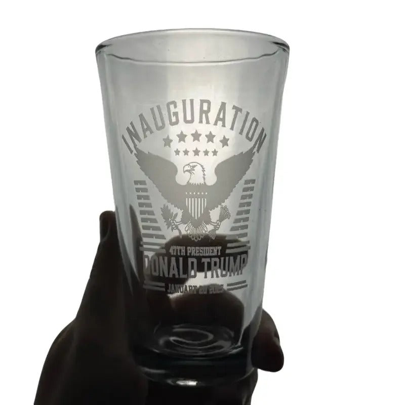 Inauguration UV Lasered Glass - Drinkware