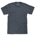 Indigo Black Heather Blank T-Shirt - Indigo