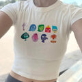 Inside Out Crop Tank, Riley Feelings Joy Baby Tee, Sadness Crop, Mental Health movie, Feelings Womens Tee