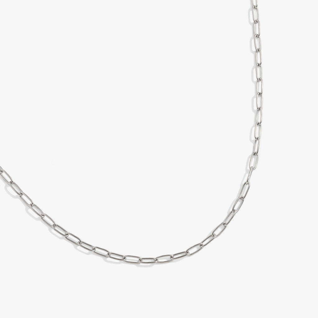 Paperclip Charm & Layering Necklace