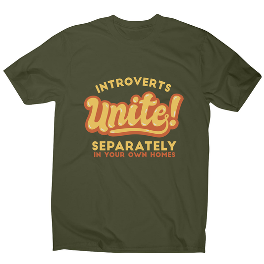 Introverts funny quote men's t-shirt